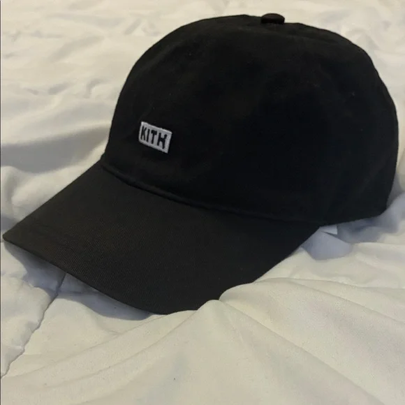 Kith Classic Cotton Hat in Black - Picture 1 of 9
